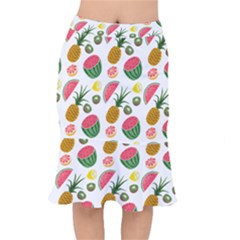 Fruits Pattern Mermaid Skirt by Nexatart