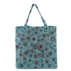 Abstract Aquatic Dream Grocery Tote Bag by Ivana