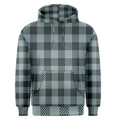 Plaid Pattern Men s Pullover Hoodie by ValentinaDesign