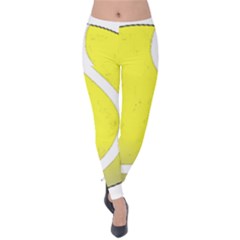 Tennis Ball Ball Sport Fitness Velvet Leggings by Nexatart