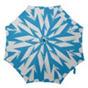 Make Tessellation Bird Tessellation Blue White Hook Handle Umbrellas (Medium) View1