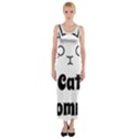 Love My Cat Mommy Fitted Maxi Dress View1