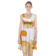 Even Cat Hates Monday Racerback Midi Dress by Catifornia