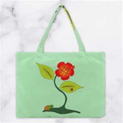 Plant And Flower Medium Tote Bag by linceazul