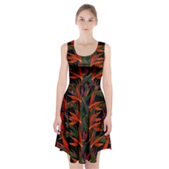 Bird Of Paradise Racerback Midi Dress by Valentinaart