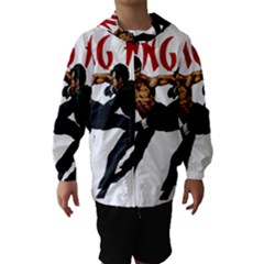 Kung Fu  Hooded Wind Breaker (kids) by Valentinaart