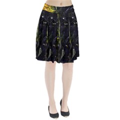 Abstract Design Pleated Skirt by ValentinaDesign