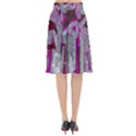 Abstract art Flared Midi Skirt View2