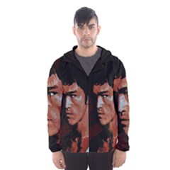 Bruce Lee Hooded Wind Breaker (men) by Valentinaart