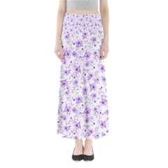 Floral Pattern Maxi Skirts by ValentinaDesign
