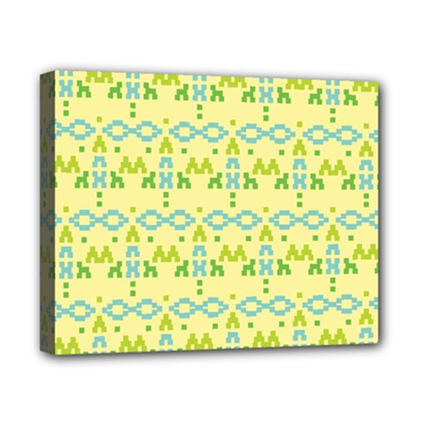 Simple Tribal Pattern Canvas 10  X 8  by berwies