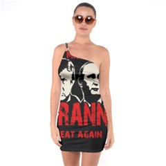 Make Tyranny Great Again One Soulder Bodycon Dress by Valentinaart