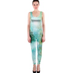 Turquoise River Onepiece Catsuit by digitaldivadesigns