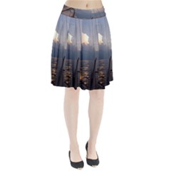 Sailing Into The Storm Pleated Skirt by oddzodd