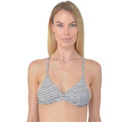 Roof Texture Reversible Tri Bikini Top by BangZart