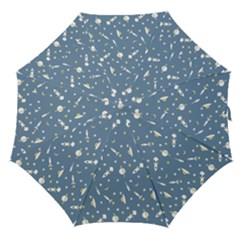 Space Rockets Pattern Straight Umbrellas by BangZart