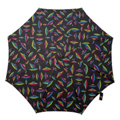 Alien Patterns Vector Graphic Hook Handle Umbrellas (small) by BangZart
