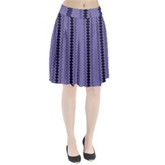 Zig Zag Repeat Pattern Pleated Skirt by BangZart