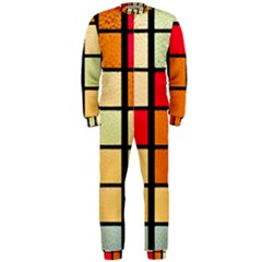 Mozaico Colors Glass Church Color Onepiece Jumpsuit (men)  by BangZart