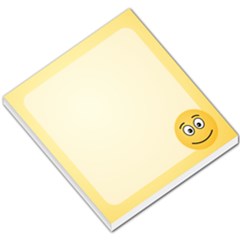 Smiling Face With Open Eyes Small Memo Pads by sifis