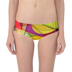 Abstract #367 Classic Bikini Bottoms by RockettGraphics