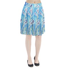 Art Batik Flowers Pattern Pleated Skirt by BangZart