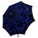 Blue Circuit Technology Image Hook Handle Umbrellas (Small) View2
