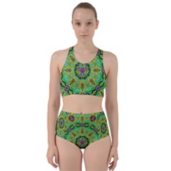Golden Star Mandala In Fantasy Cartoon Style Bikini Swimsuit Spa Swimsuit  by pepitasart