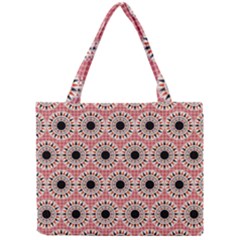 Black Stars Pattern Mini Tote Bag by linceazul