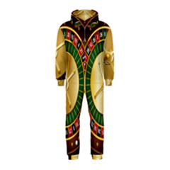 Casino Roulette Clipart Hooded Jumpsuit (kids) by BangZart