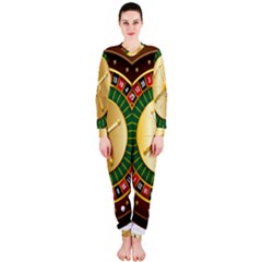 Casino Roulette Clipart Onepiece Jumpsuit (ladies)  by BangZart