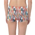 Colorful Geometric Abstract Reversible Boyleg Bikini Bottoms View2
