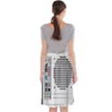 Standard Computer Case Back Midi Beach Skirt View2