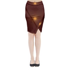 Spiral Vintage Midi Wrap Pencil Skirt by BangZart