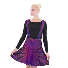 Matrix Suspender Skater Skirt by BangZart