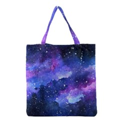 Galaxy Grocery Tote Bag by Kathrinlegg