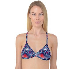 Creative Abstract Reversible Tri Bikini Top by BangZart