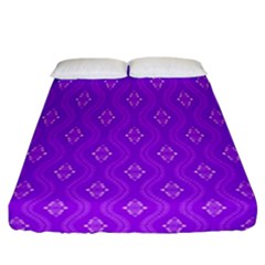 Decorative Seamless Pattern  Fitted Sheet (california King Size) by TastefulDesigns