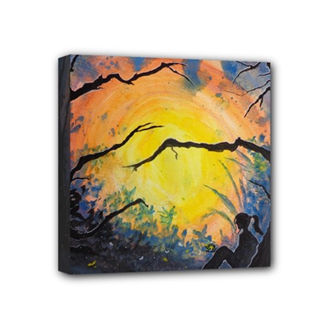 Soul Offering Mini Canvas 4  X 4  by Dimkad