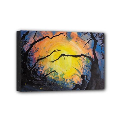Soul Offering Mini Canvas 6  X 4  by Dimkad
