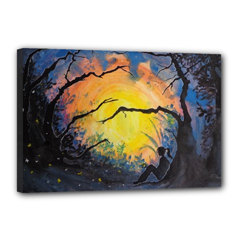 Soul Offering Canvas 18  X 12  by Dimkad
