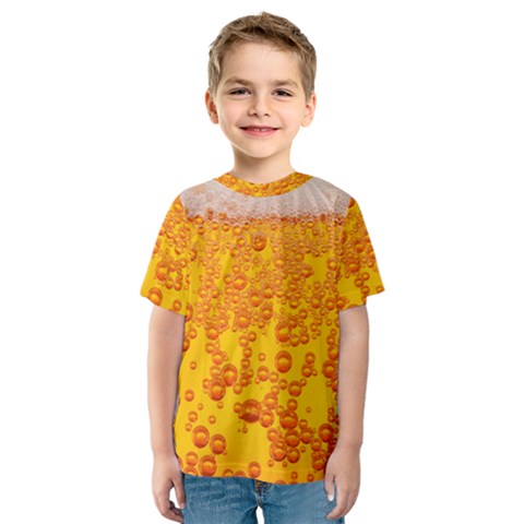 Beer Alcohol Drink Drinks Kids  Sport Mesh Tee by BangZart