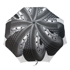 Tire Folding Umbrellas by BangZart