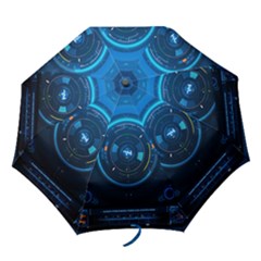 Technology Dashboard Folding Umbrellas by BangZart