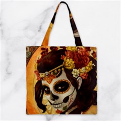 Fantasy Girl Art Zipper Grocery Tote Bag by BangZart