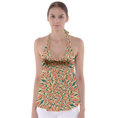 Stars Twirl Babydoll Tankini Top by linceazul