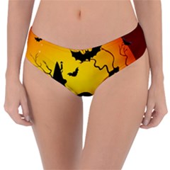 Halloween Night Terrors Reversible Classic Bikini Bottoms by BangZart