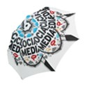 Social Media Computer Internet Typography Text Poster Folding Umbrellas View2