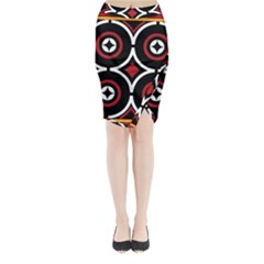 Toraja Pattern Ne limbongan Midi Wrap Pencil Skirt by BangZart