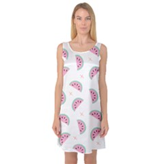 Watermelon Wallpapers  Creative Illustration And Patterns Sleeveless Satin Nightdress by BangZart